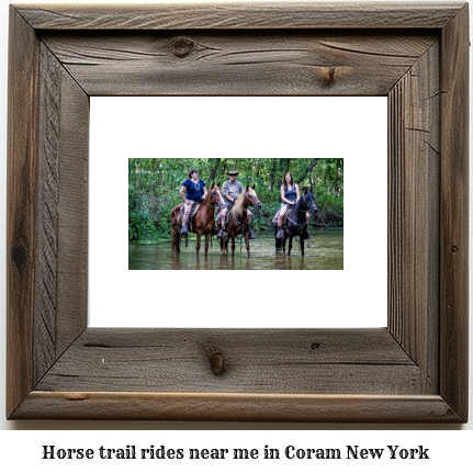 horse trail rides near me in Coram, New York